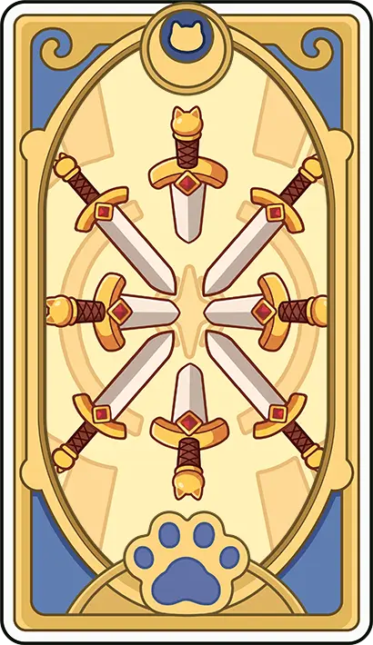 Eight of Swords