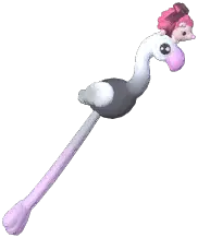 Hedgehog & Flamingo Croquet Mallet