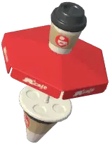 Free-Spirited Coffee Umbrella
