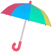 Rainbow Long Umbrella