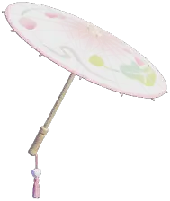 Lotus Oil-Paper Umbrella