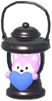 Reversed Heart Hand Lantern