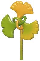 Ginkgo Leaf Pinwheel