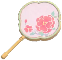 Gilded Hehuan Fan