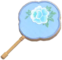 Gilded Hehuan Fan