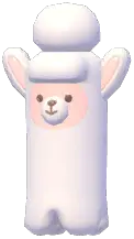 White Alpaca Bubble Solution