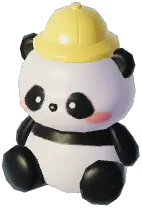 Cute Panda Bubble Blower