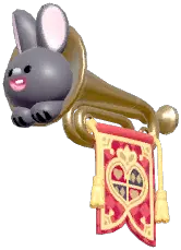 Bunny Trumpeter Bubble Machine