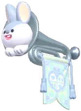 Bunny Trumpeter Bubble Machine