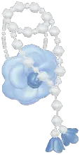 Pearl Flower Crossbody Bag