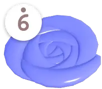 Rose Piano Key (A5)