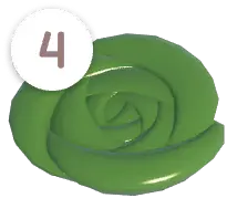 Rose Piano Key (F4)