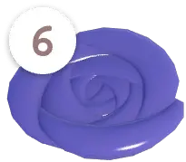 Rose Piano Key (A4)