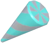 Large Blue Party Popper