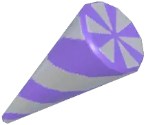 Large Violet Party Popper