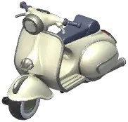 White Motorcycle