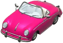 Rose Red Convertible