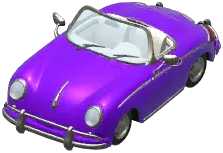 Pearlescent Purple Convertible